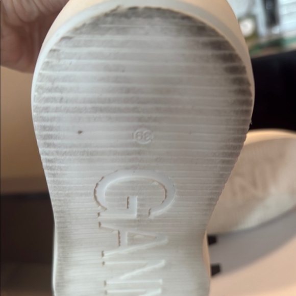 Ganni White Sneakers High-Top Sold out in stores Women’s Sz 9 or 39 Authentic - Picture 12 of 17